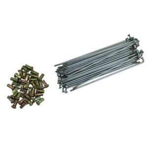 RAYO CON NIPLE TRASERO SET YAMAHA YBR 125 CEXPRESS (15-19) 9G 3.5MMX160MM
