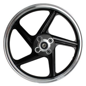 RIN TRASERO 2.15X18 ALUMINIO NEGRO ITALIKA FT 150 GT (11-13)