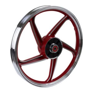 RIN TRASERO ALUMINIO ROJO 1.60X17 ITALIKA AT 110 (05-16)