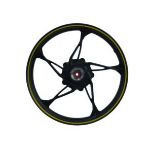 RIN DELANTERO NEGRO FILO AMARILLO 1.60X17 ITALIKA 150 Z (22-24)