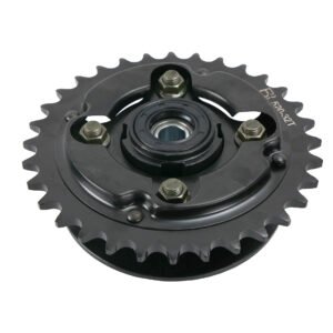 PORTA ENGRANE TRASERO CON ENGRANE ITALIKA TC 200 NEGRA (18-20)