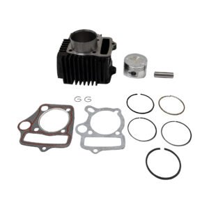 CILINDRO CON PISTON (PERNO 13 MM) SET ITALIKA AT 110 NEGRA (16-18)
