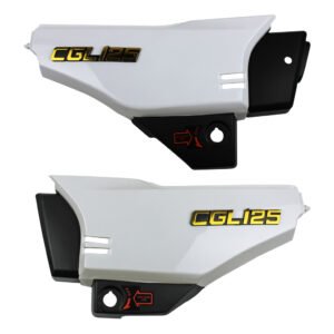 TAPA LATERAL DERECHA/IZQUIERDA BLANCA SET HONDA CGL 125 TOOL (12-19)