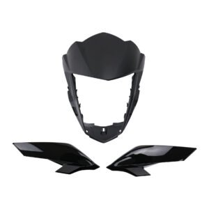 CUBIERTA FARO DERECHO/IZQUIERDO NEGRO SET HONDA CBF 125 TWISTER (19-23)