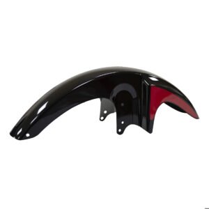 SALPICADERA DELANTERA ROJA/NEGRA ITALIKA FT 125 SPORT (12-15)