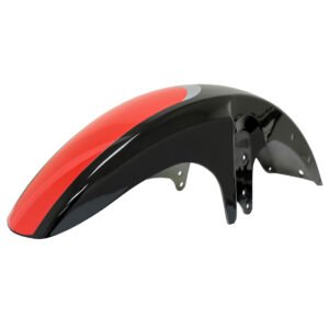 SALPICADERA DELANTERA NEGRA/ROJA ITALIKA DT 150 CLASICA (21-24)