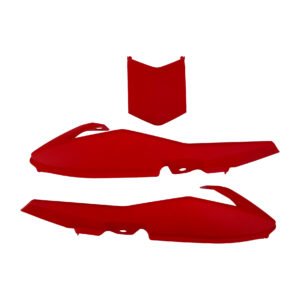 CUBIERTA TRASERA DERECHA IZQUIERDA ROJO SET PARA VELOCI RAZZER 200 (21-23) MARCA RODA