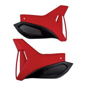 CUBIERTA LATERAL TANQUE DERECHA/IZQUIERDA ROJO SET PARA VELOCI RAZZER 200 (21-23) MARCA RODA