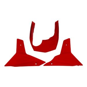 CUBIERTA INFERIOR MOTOR ROJO SET PARA VELOCI RAZZER 200 (21-23) MARCA RODA