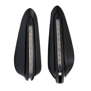 PROTECTOR MANIJA DERECHO IZQUIERDO LED SET PARA VELOCI XEVERUS 250 (21) / VENTO CROSSMAX 220 (25), CROSSMAX 300 RALLY (25) MARCA RODA