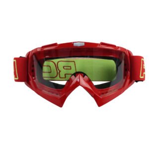 GOGGLE ROJO CON VISOR CLARO MODELO ACTIVE RODA