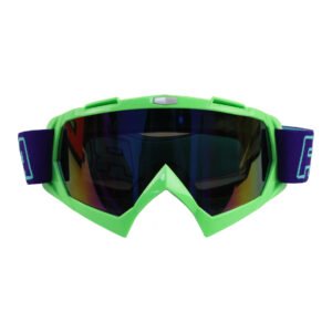 GOGGLE VERDE CON VISOR RAINBOW AZUL MODELO ACTIVE RODA