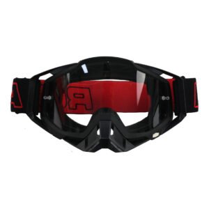 GOGGLE NEGRO CON VISOR CLARO MODELO OFF ROAD RODA