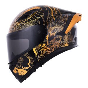 CASCO RODA FORCE EVO ORO TIANLONG XL ABATIBLE MICA HUMO SVS