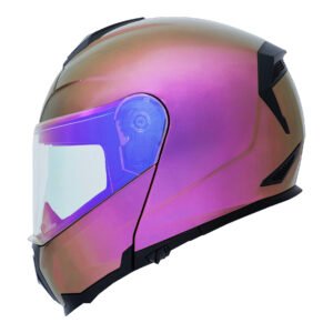 CASCO RODA REVENGE PRO MORADO GALAXY XL ABATIBLE MICA MORADA SVS