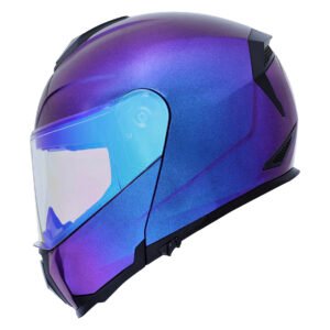 CASCO RODA REVENGE PRO AZUL GALAXY XXL ABATIBLE MICA AZUL SVS