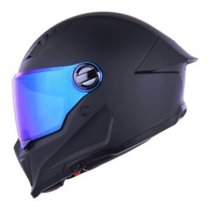 CASCO RODA ASTRO NEGRO MATE MICA AZUL S CERRADO SVS