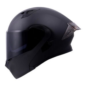 CASCO MARCA RODA RUSH NEGRO MATE MICA HUMO XXL ABATIBLE SVS