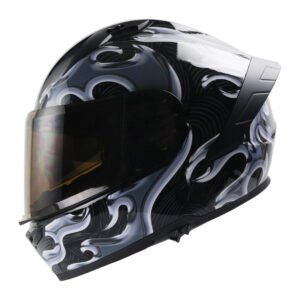 CASCO RODA DRIFT NEGRO CHROME S CERRADO MICA HUMO SVS