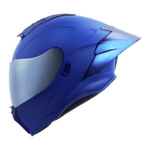CASCO RODA BEAST AZUL MATE S CERRADO MICA ESPEJO SVS