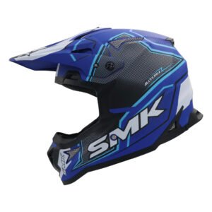 CASCO SMK ALLTERRA AZUL MATE MAVERIX MA521 XXL CROSS
