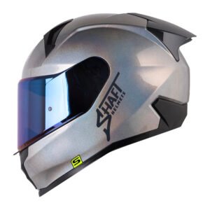 CASCO SHAFT SH560 GRIS MICA TRANSPARENTE REPUESTO AZUL L CERRADO