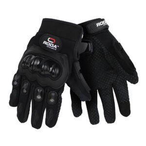 GUANTES RODA CON LIMPIA MICA/TOUCHSCREEN NEGRO TALLA EXTRA GRANDE
