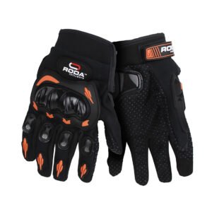 GUANTES RODA CON LIMPIA MICA/TOUCHSCREEN NARANJA/NEON TALLA EXTRA EXTRA GRANDE