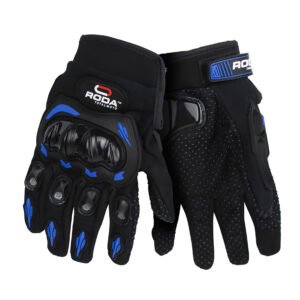 GUANTES RODA CON LIMPIA MICA/TOUCHSCREEN AZUL TALLA GRANDE