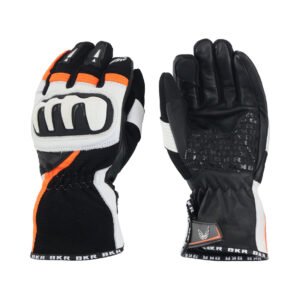 GUANTE BKR ALPHA NEGRO/NARANJA TALLA MEDIANO SET