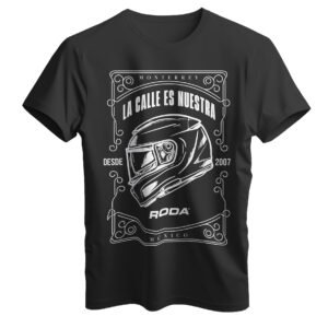 PLAYERA LOGO CASCO RODA TALLA CH