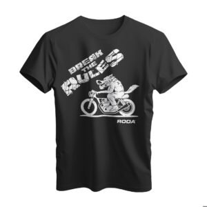 PLAYERA LOGO BREAK THE RULES RODA TALLA CH