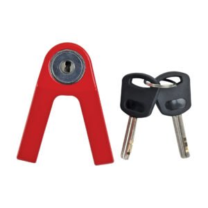 CANDADO ANTI-ROBO/SIN SENSOR ROJO PARA DISCO FRENO UNIVERSAL
