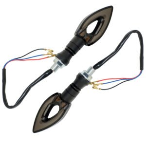 DIRECCIONAL DELANTERA/TRASERA FLECHA AMBAR SECUENCIAL CON CUARTO LED SET 12V