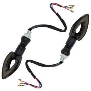 DIRECCIONAL DELANTERA/TRASERA FLECHA BLANCO SECUENCIAL CON CUARTO LED SET 12V