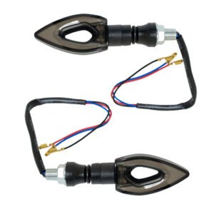 DIRECCIONAL DELANTERA/TRASERA FLECHA ROJO SECUENCIAL CON CUARTO LED SET 12V