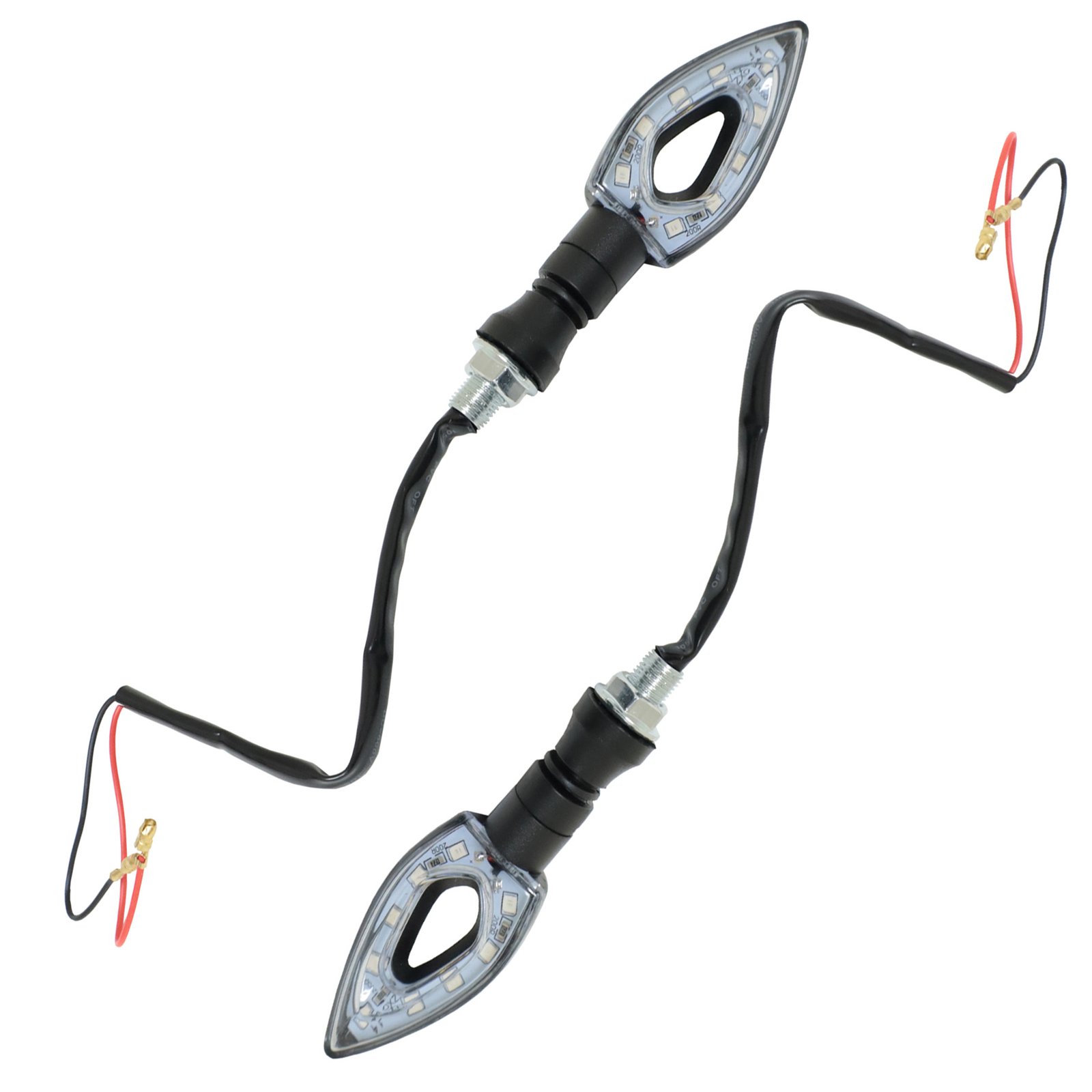 DIRECCIONAL DELANTERA/TRASERA FLECHA ROJO LED SET 12V