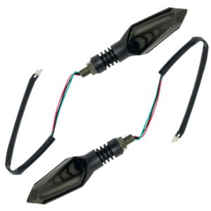 DIRECCIONAL DELANTERA/TRASERA AVATAR SECUENCIAL DOBLE LADO CON LUZ CUARTO BLANCO LED SET 12V