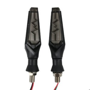DIRECCIONAL DELANTERA/TRASERA SECUENCIAL A01 CON LUZ CUARTO AZUL LED SET 12V