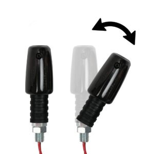 DIRECCIONAL UNIVERSAL SET CON RESORTE AX MINI HUMO 12 V MARCA RODA