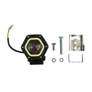 FARO AUXILIAR LED HEXAGONAL 10-80V 12W