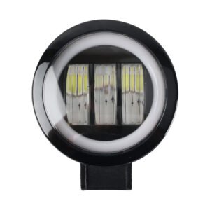 FARO AUXILIAR 3 LEDS REDONDO 30W /OJO ANGEL BLANCO 6W 12V LM 1200