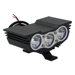 FARO AUXILIAR 3 LEDS BUHO CON ESTROBO 20W 12V LM 3000