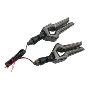 DIRECCIONAL DELANTERA/TRASERA MODELO ZXD-1 AZUL SECUENCIAL LED SET 12V