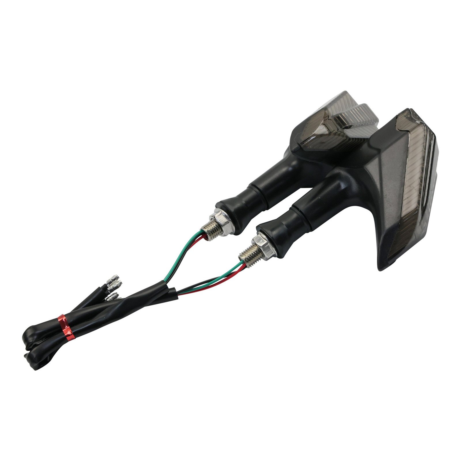DIRECCIONAL DELANTERA/TRASERA MODELO ZXD-4 AZUL SECUENCIAL LED SET 12V
