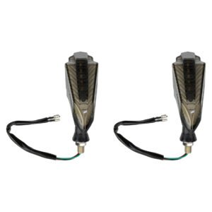 DIRECCIONAL DELANTERA/TRASERA MODELO ZXD-4 BLANCO SECUENCIAL LED SET 12V