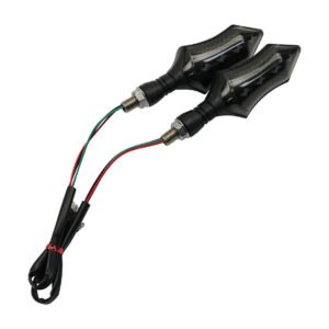 DIRECCIONAL DELANTERA/TRASERA MODELO ZXD-5 ROJO SECUENCIAL LED SET 12V