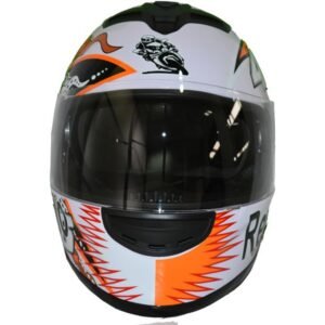 CASCO CERRADO LONDON - CON GOGGLE EN BLANCO T-L Y T-XL