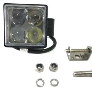 FARO AUXILIAR CUADRADO (PZA) (RANIX) - 4 LEDS
