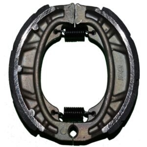 BALATA DE FRENO TRASERO (TAMBOR) (MARCA GO) -PARA ITAL FT125 (RIN RAYOS) - FT150 (RIN RAYOS) - AT110 - AT125 - CS125 - D125 - W150 (DEL) - WX150 (DEL) - VITALIA150 - BIT150 (DEL Y TRAS) - VENT ZIP R3 - ATOM150 - STREETROD150 -BAJA PLATINA 100 - YAMA CRIP